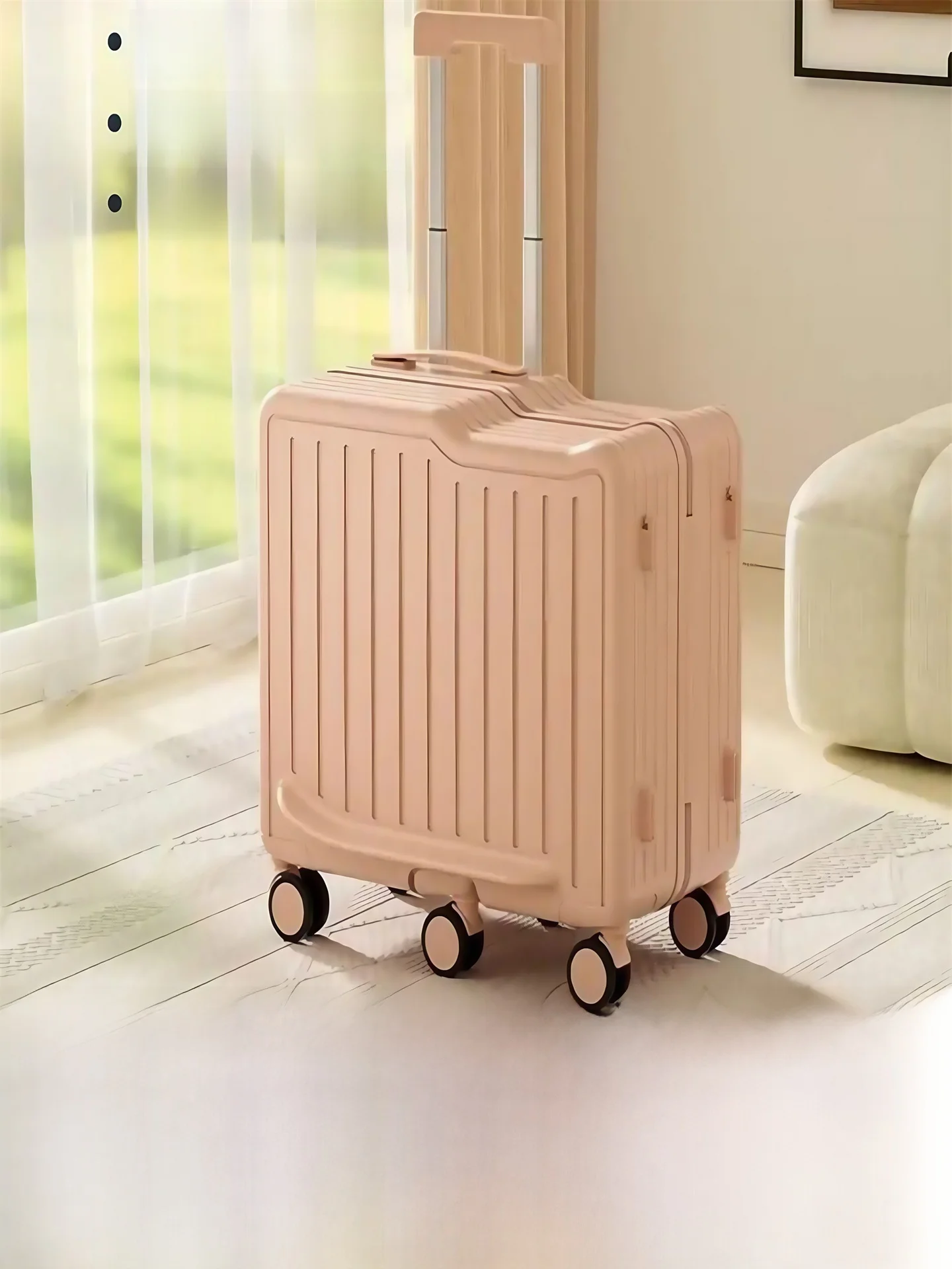 

Lightweight Children's Fem Small 20 Inch Che-In Bicycle Riding Lage Travel Password Lo Carry-On Suitcase OL Sle B...