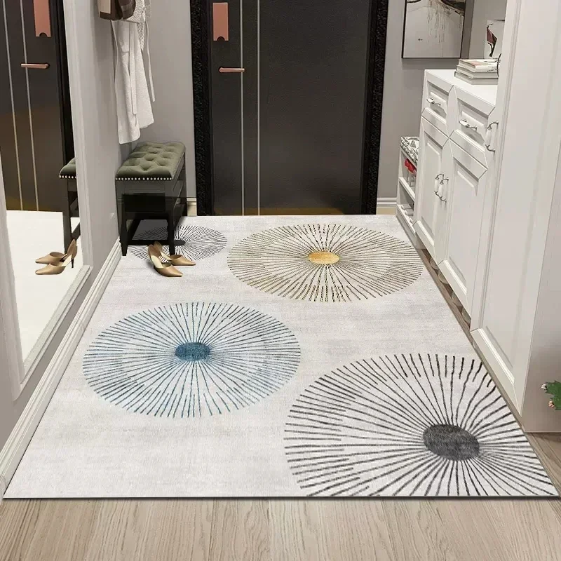 Small Rug with Super Absorbent and Quick-Drying Material, Great for Kitchen and Entryway