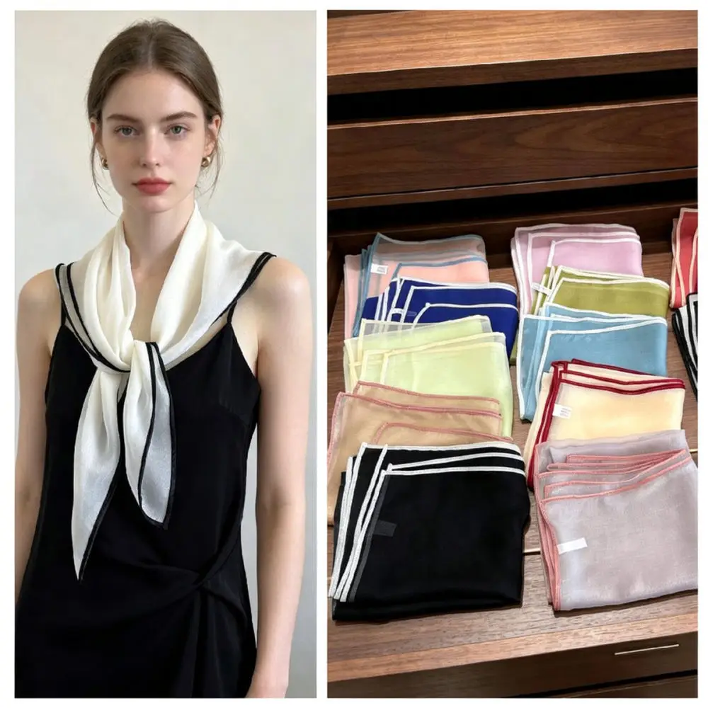 lenco-quadrado-de-chiffon-com-blocos-de-cor-um-acessorio-de-moda-feminina-leve-macio-e-elegante-ideal-para-usar-no-escritorio-ou-em-deslocamentos-como-um-acessorio-para-o-pescoco-ou-para-cobrir-a-cabeca