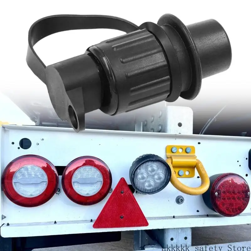 XXFF مقطورة التوصيل 3 أقطاب محول سحب موصل إلكتروني للقوارب القوافل شاحنة 3 دبوس اقتران المقبس #5