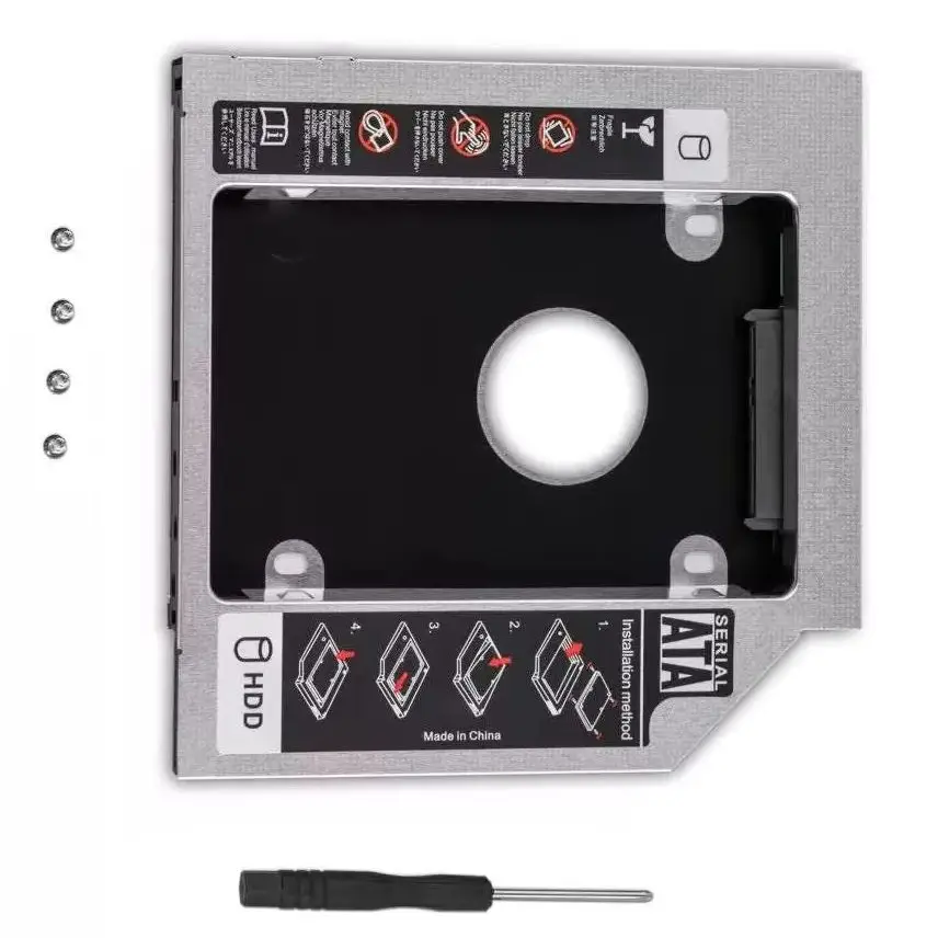 

12,7 мм 2-й жесткий диск HDD оптический адаптер Caddy для Acer Aspire 7250 7540 7540G 7736 7736z 7736G 7736ZG 7740g 7735Z 7739Z 7739