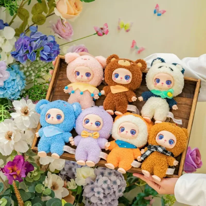 Cotton Kawaii Liila 2 Generation Vinyl Series Blind Box Tide Play Cute Doll Liila'S Zoo Kawaii Bag Pendant Mystery Box Toy Gift