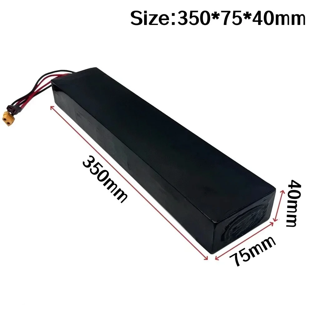 

10S4P 36V 12Ah Li-ion Battery Pack with Built-in BMS, High Capacity Long Range Replacement for 500W 700W Bicycle Scooter