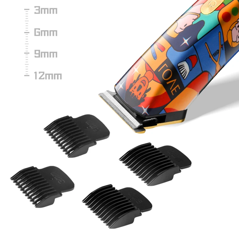 Kemei 5017H المحمولة السفر مشابك شعر كهربائية للرجال نوع c قابلة للشحن الكتابة على الجدران آلة قطع الشعر قادين الشعر المنزل