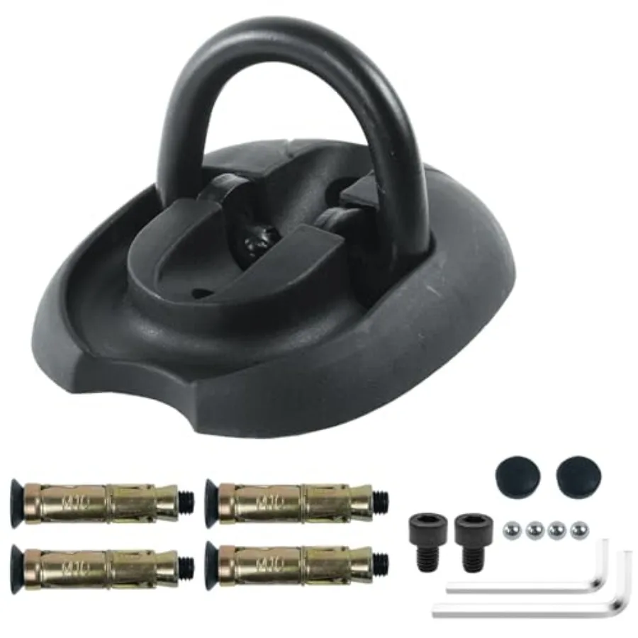 

Heavy Duty Steel Security Ground Anchor for Motorcycle and Bicycle Permanent Floor or Wall Mount AntiTheft Anchor with Locking