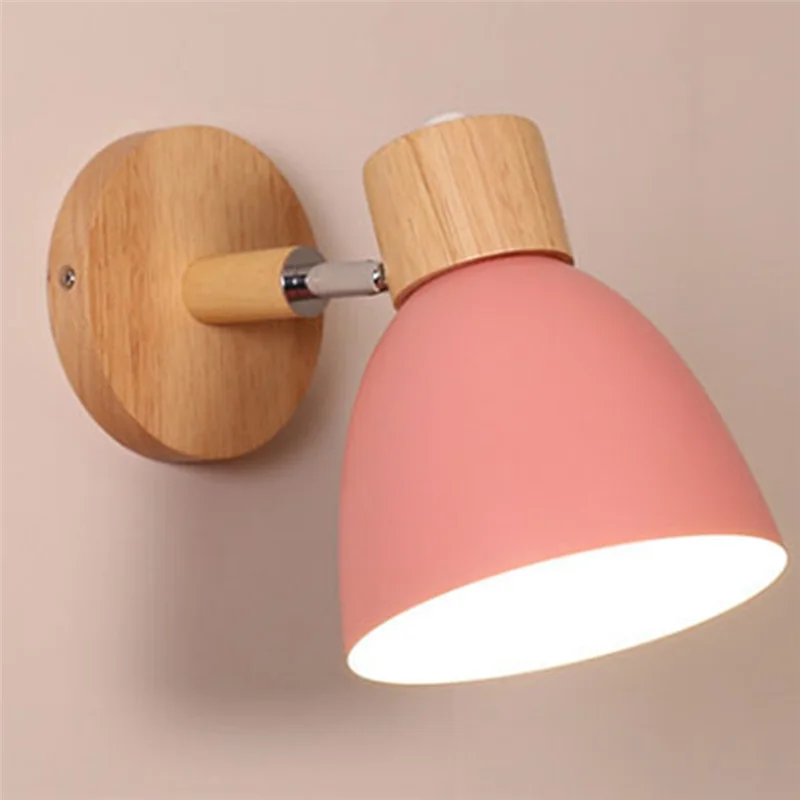 ABKS-Nordic Modern LED Wall Lamp Minimalist Iron Decorative Lights For Bedroom Aisle Restaurant Indoors Illumination