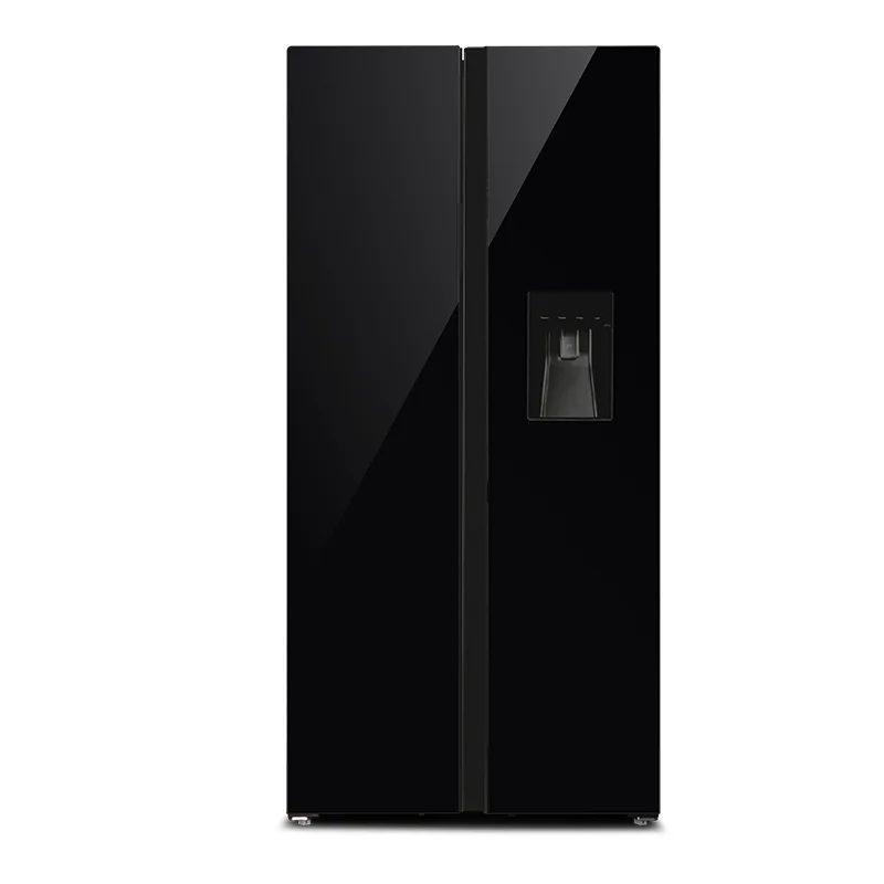 Stainless Steel Frost-Free Electric Household Air-Cooled Intelligent Control Inverter Compressor Refrigeration Side-by-Side