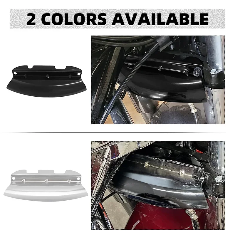Moto per Harley Davidson Grand Glide Road King forcella anteriore deflettore aria copertura decorativa copertura forcella anteriore 2014-2021