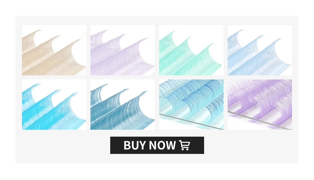 NATUHANA Karamellfarbene Wimpernverlängerung, individuelle künstliche Nerzfarbe, falsche Wimpern, braun, blaugrün, Mokka-Wimpern für Make-up-Tools – Detail 14