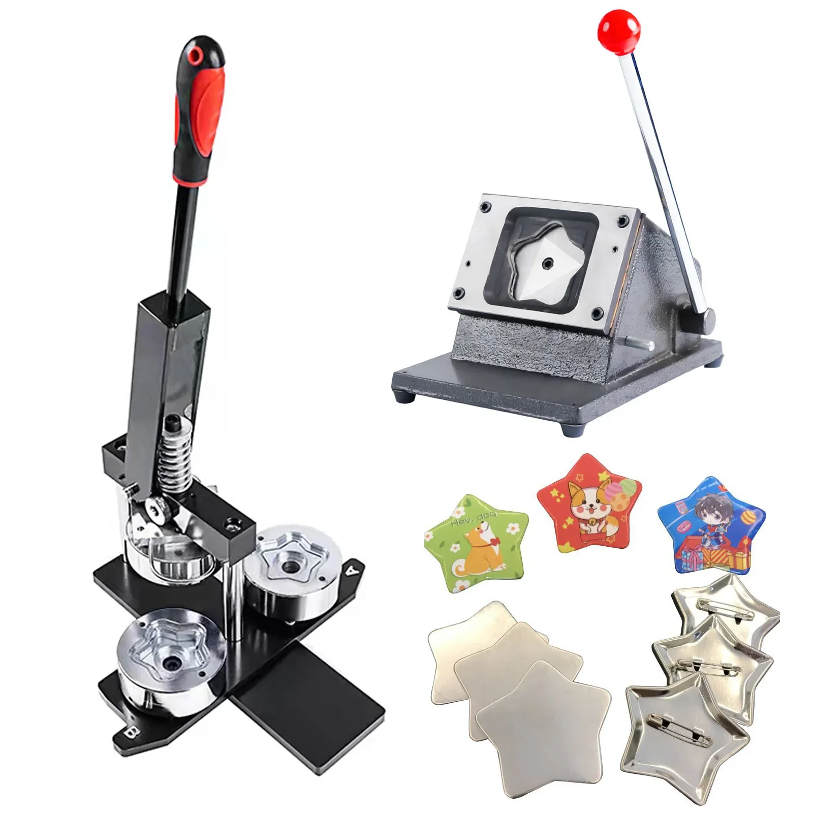 Badge badge machine tinplate bar consumables paper cutter machine set