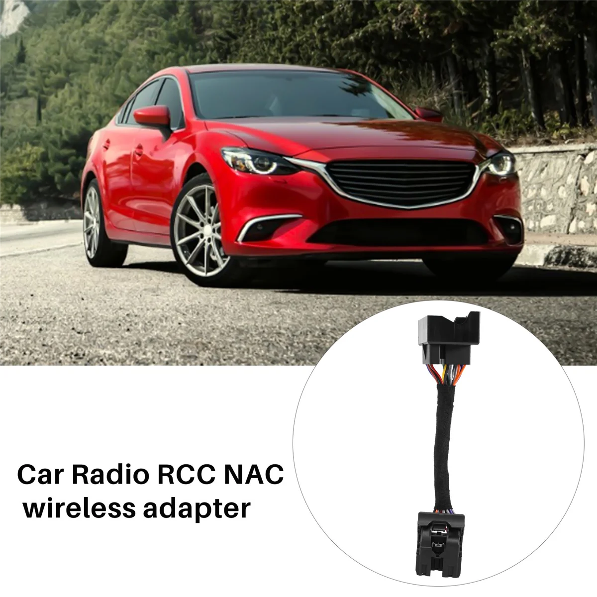 RCC Rádio NAC Cabo Adaptador Sem Fio, MRN, SMEG, SMEG + NAC, Cabo RCC para Peugeot Citroen