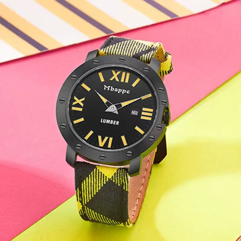 New Fashion Luxury Brand, Genuine Mbappe Watches, Classic Sports Watches for Men and Women, Waterproof Luminous Watches