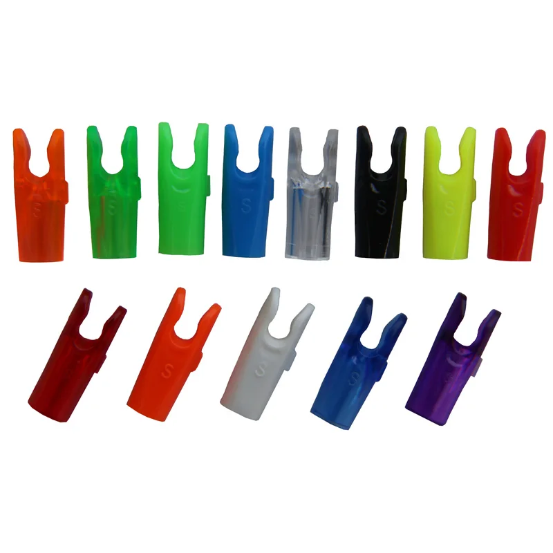 50 stücke Pfeil Pin 1 Pin 2 Nocken Größe L Und Größe S Für ID 4,2mm ID 6,2mm Carbon Pfeil Welle bogenschießen Zubehör DIY Pfeil – Detail 3