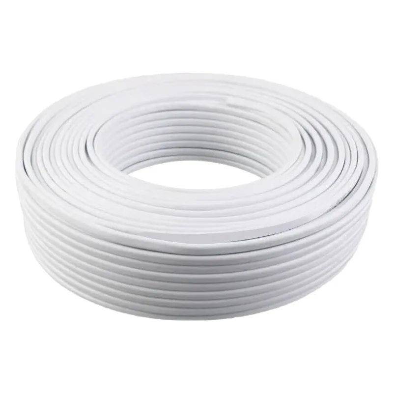 

Oxygen-free copper core White sheathed wire Home improvement power cord 2 cores 3 cores