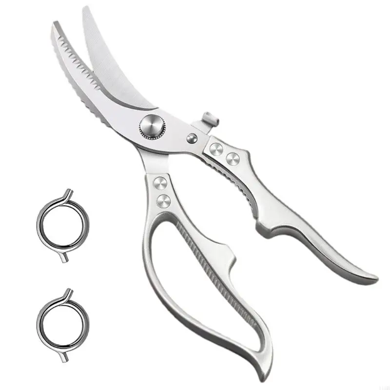 

Новинка 2025 года, профессиональные кухонные ножницы, сверхмощное лезвие из нержавеющей стали для резки мяса, овощей, упаковки