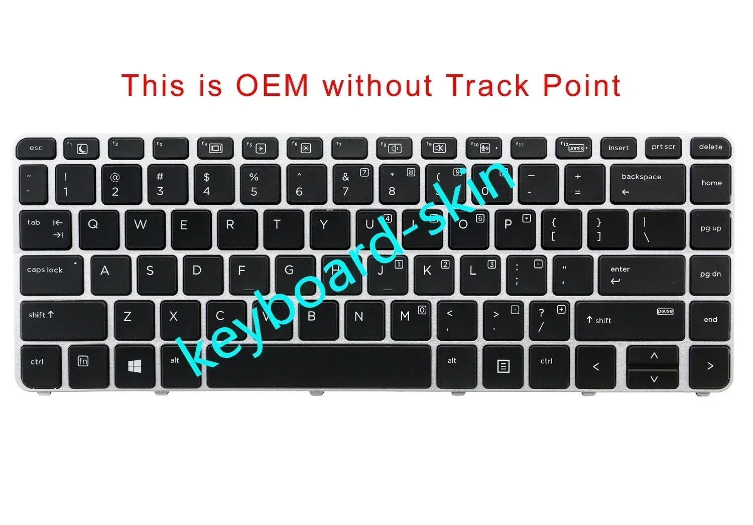 New with Backlit backlight US no-Point Keyboard For HP EliteBook 840 G3/745 G3/840 G4/745 G4 /ZBook 14u G4 series laptop