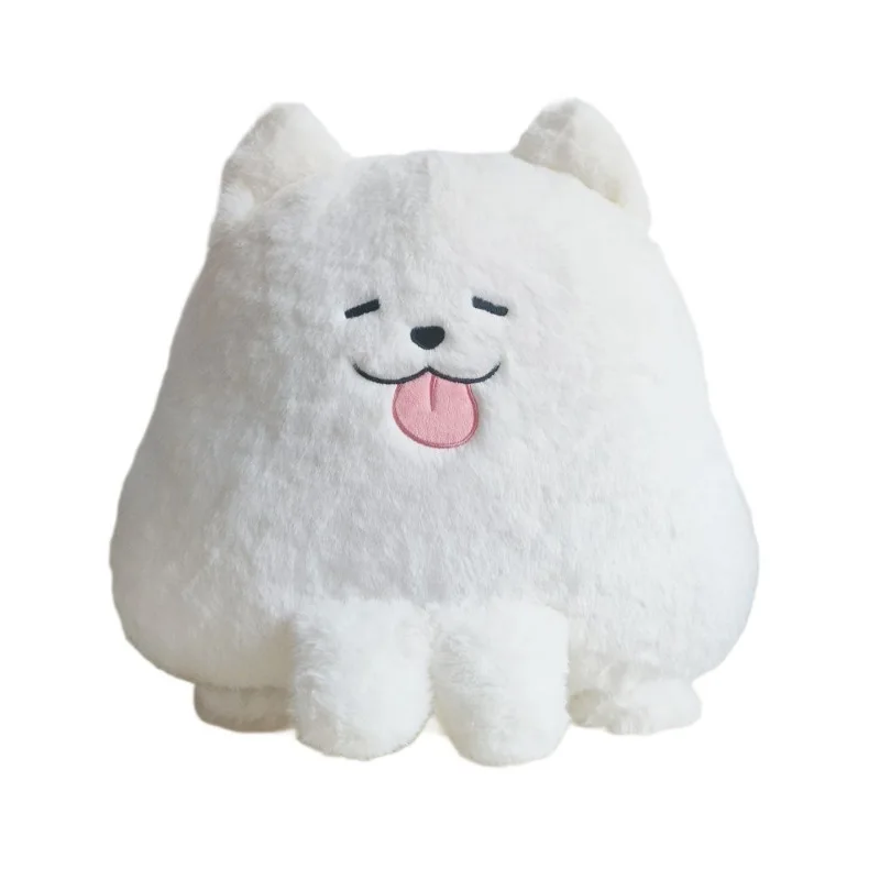 لطيف Samoyed 13 سنتيمتر ياي أفخم قلادة متعة عروسة كارتون الكلب الاتجاه لعبة وسادة الزينة الإبداعية مفاجأة دمية هدية عيد ميلاد