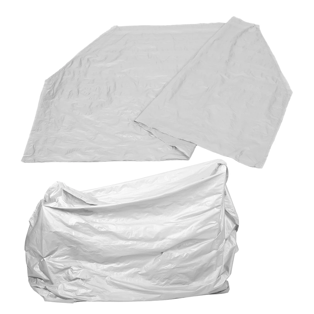 

2Pcs Electric Bike Cover Heavy Duty Waterproof Windproof Motorcycle Cover for Outdoor Storage Sun Rain Protection Scooter Moped