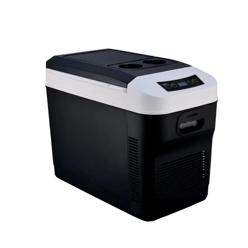 

28 Liter Horizontal Semiconductor Car Fridges Portable AC/DC Powered Thermoelectric System Cooler and Warmer for Cars, Homes