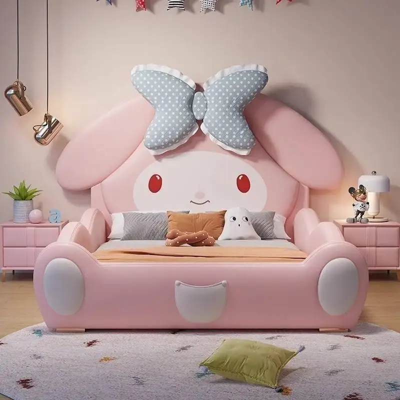 

Unique European children Double Bed Frame Design Modern Luxury children Double Bed Japanese Cama Matrimonial Furniture For Home
