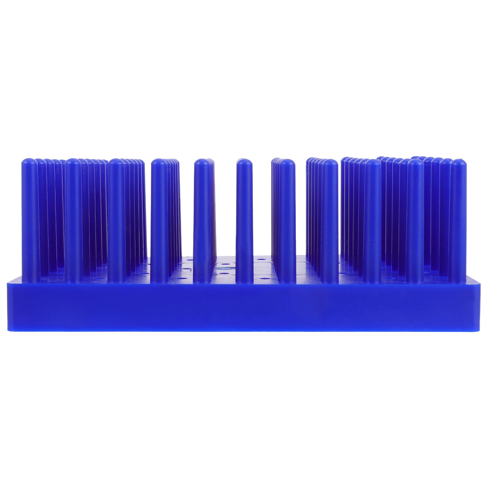 

Test Tube Rack 66 Places Lab Tool White Large Capacity Lightweight Plastic Drying Stand for Laboratory Science