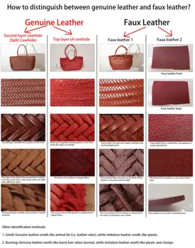 女士真皮肩包編織休閒購物袋復古大號手提包牛皮斜背包 10 最佳銷售 真皮編織包 - №7