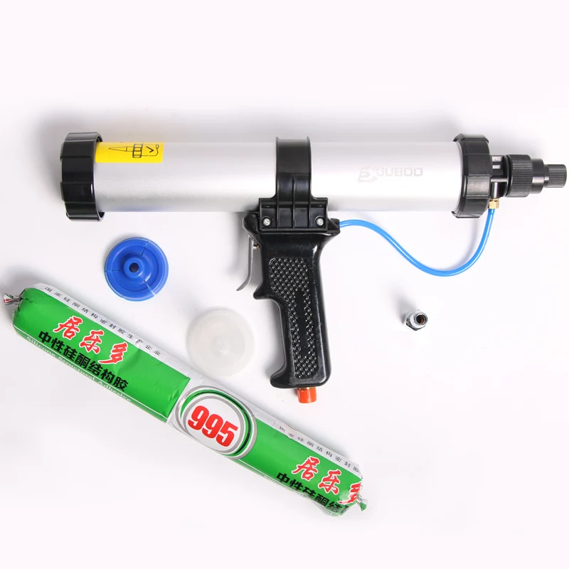 Pneumatic Glue Gun Hard Glue Gun Hollow Glass Sealant Gun 310/400/600ML Soft Glue Gun