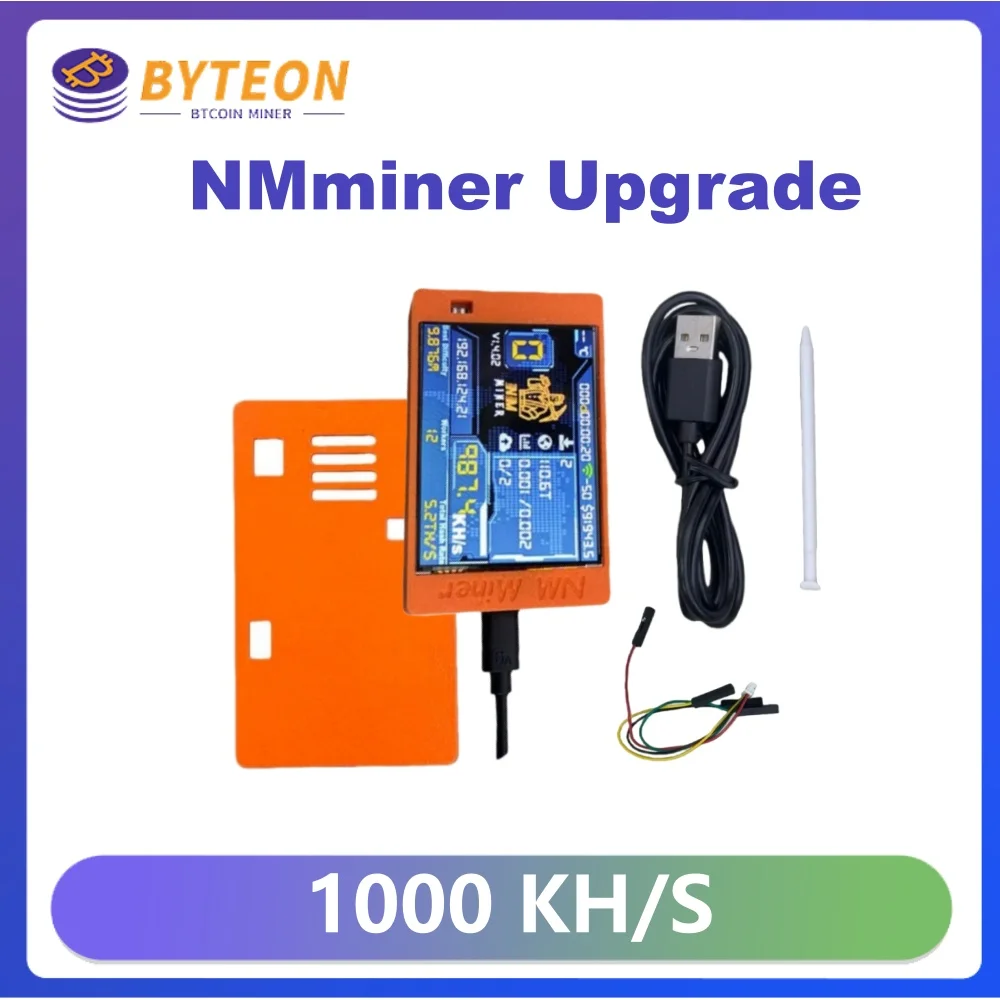 

Обновление NMMiner nerdMiner V2 2,8-дюймовый дисплей Lottery Machine1010KH/S Solo Miner Крипто-майнер для домашнего использования BTC биткойн-майнер