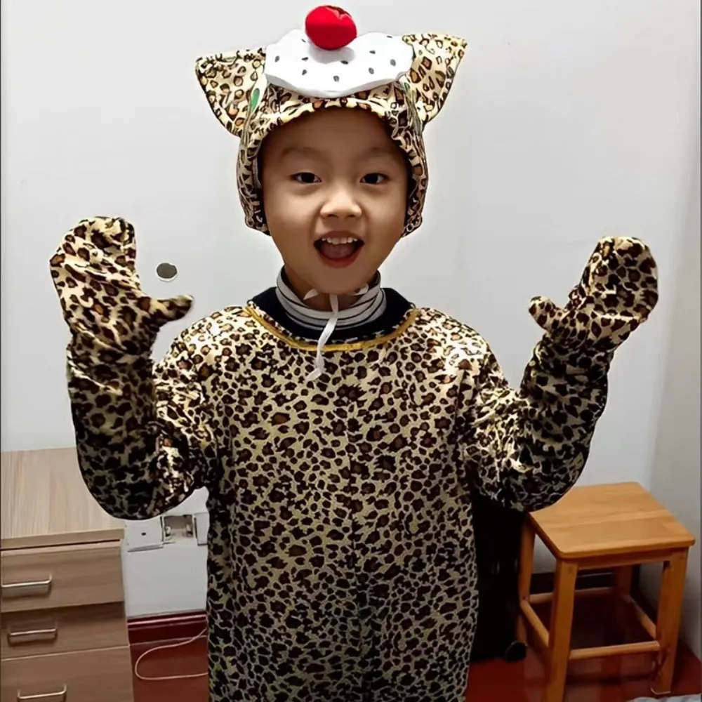 Children Animal Performance Costume Big Gray Wolf Tiger Chick Cosplay Clothing Monkey Puppy Fox Cat Sheep Rabbit Zootopia Outfit