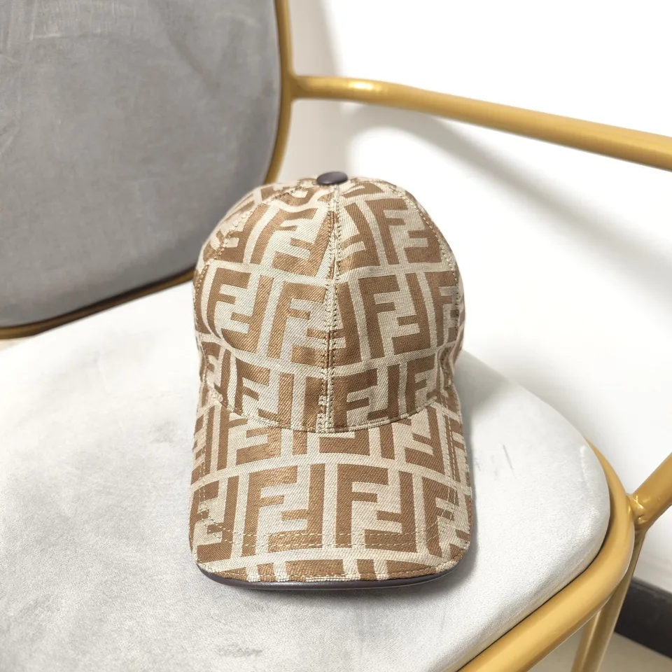FENDI Cotton baseball cap with unisex embroidery - AliExpress
