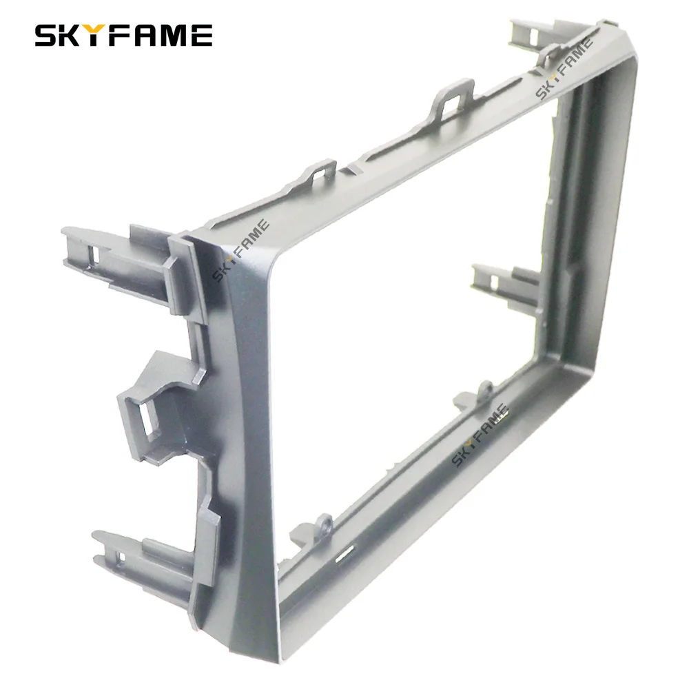 SKYFAME-Adaptador de Fascia para marco de coche, Kit de Panel de montaje para tablero de Radio Android para Toyota Corolla