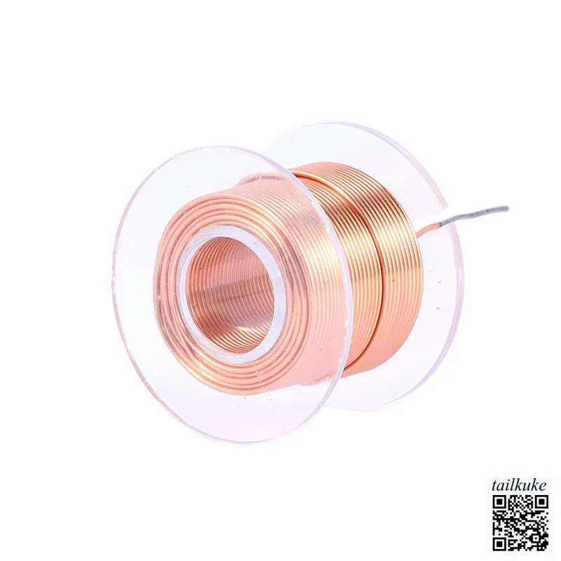 0.6mm Speaker Crossover Inductor Coil Hollow Circle Skeleton Audio Accessories 0.1mH-100mH Custom Pure Copper