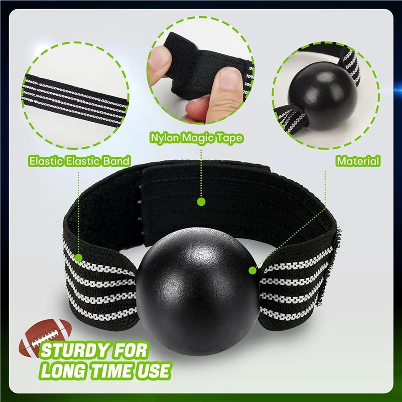 18 pièces bande d'entraînement de capture de Football, formateurs de récepteur de capture de Football de Rugby, sangle de main d'entraînement de capture de volley-B60B