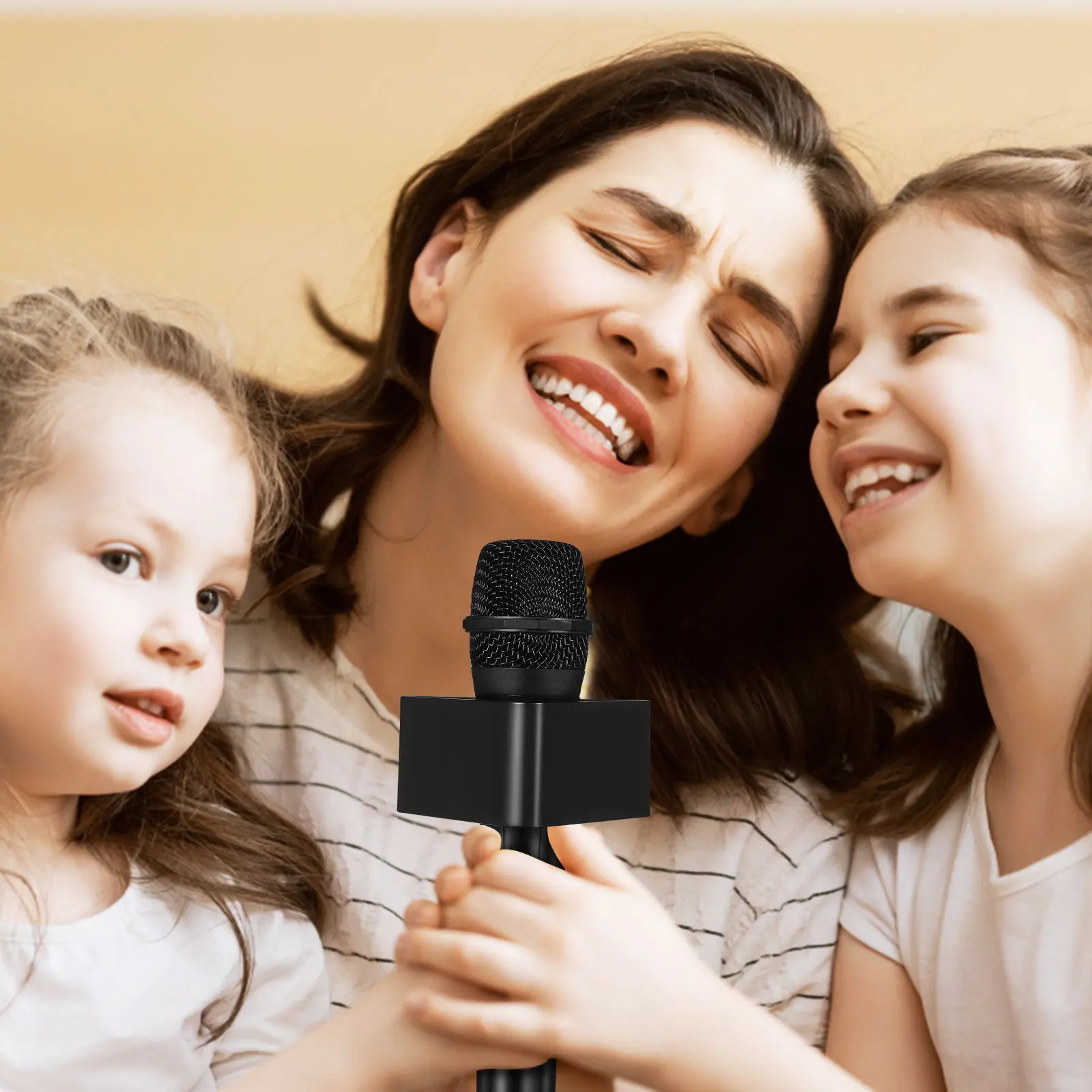 

Набор для ролевых игр: реалистичный муляж микрофона для детей и взрослых, для имитации пения, выступлений, вечеринок, игр, портативный, прочный.