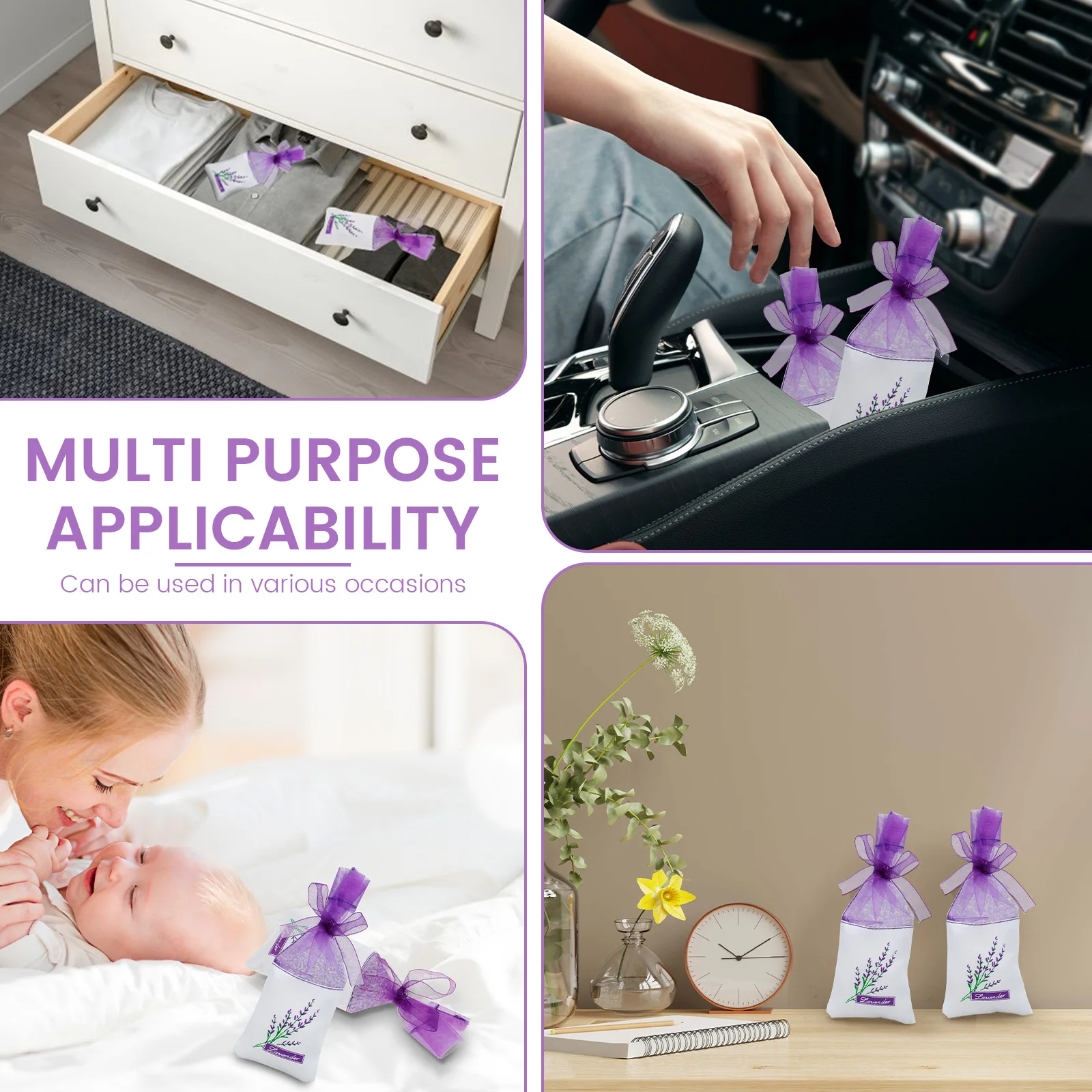 100 قطعة الشاش الخزامى حقيبة فارغة 7x17 سنتيمتر الجافة زهرة حقيبة التخزين مع الرباط إغلاق تنفس التوابل الكيس حقيبة لخزانة الملابس