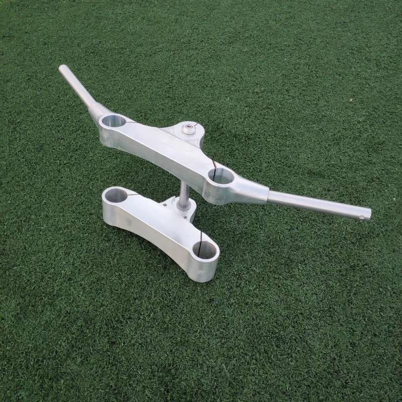 High Quality Motorcycle Triple Tree Fork Clamps  Night Luther Wolverine Widened Version