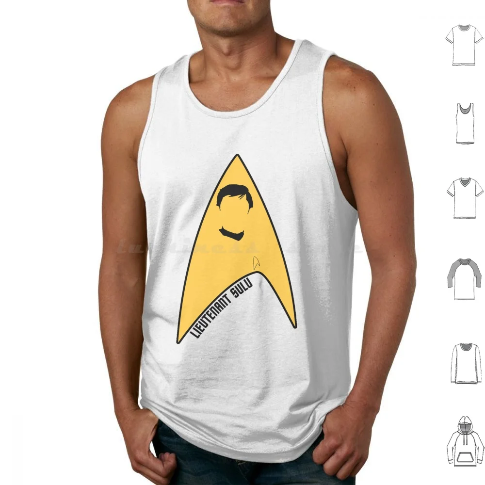 Lieutenant Sulu Tank Tops Vest Sleeveless Startrek Theoriginalseries _ Tpapproved Star Ncc 1701 Trekkie Uss Enterprise Star