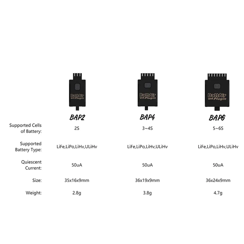 ISDT BattAir Plugin BAP4 3-4S BAP6 5-6S Battery Management System Lipo Battery Smart APP Bluetooth Control Charger Discharger