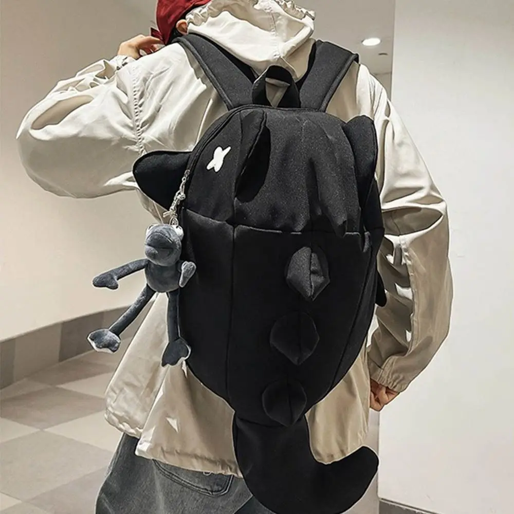 Waterdichte trendy haaienrugzak Grote capaciteit Casual reislaptoptas Multi-pocket ins Studenten Schooltas Sport