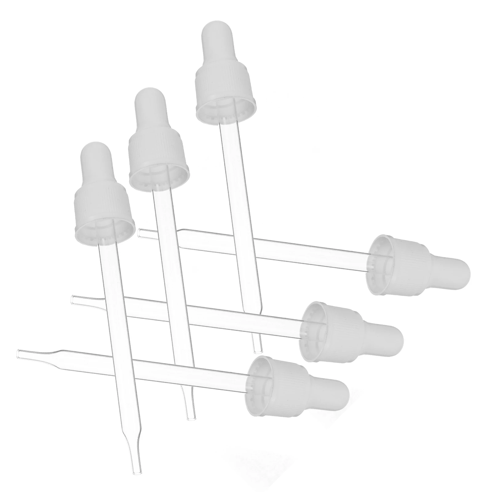 

6 Pcs Dropper Silicone Cap Soda Liquid Pipette Glass Pipettes Dropper Drink Tool for Ice Cubes Bubble Water Dispensing