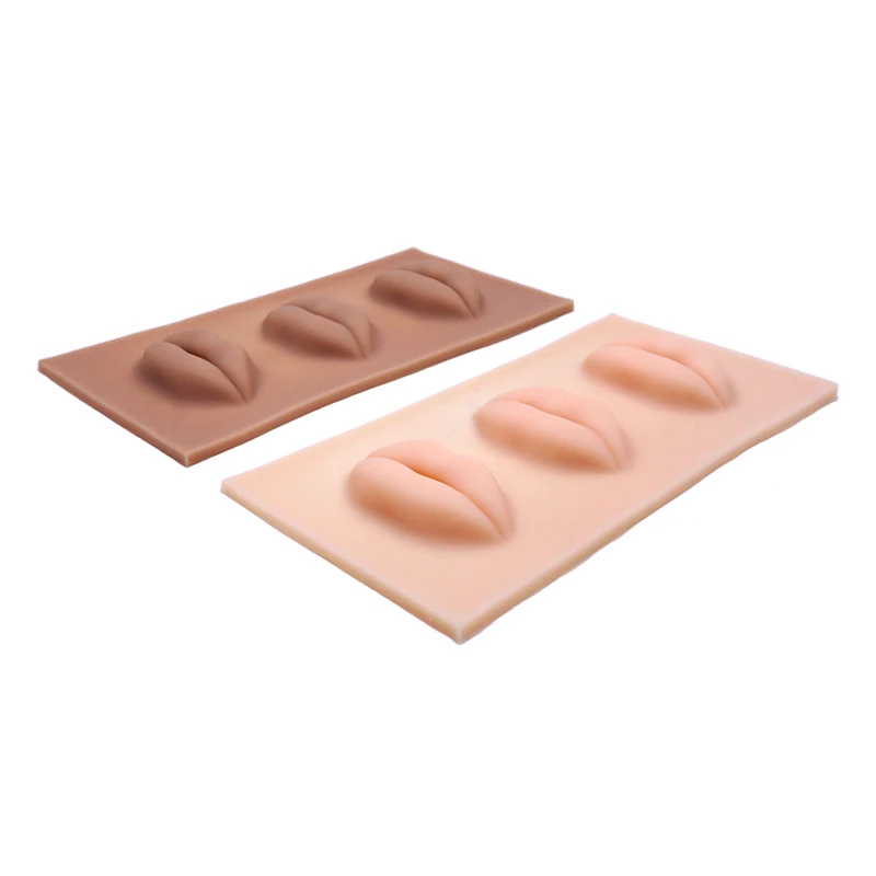 3D-Lippenmodell aus Latex für Permanent Make-up und Lippenfarb-Übungen mit 3 verschiedenen europäischen Lippenformen für Lip Blush Technik – Detail 5