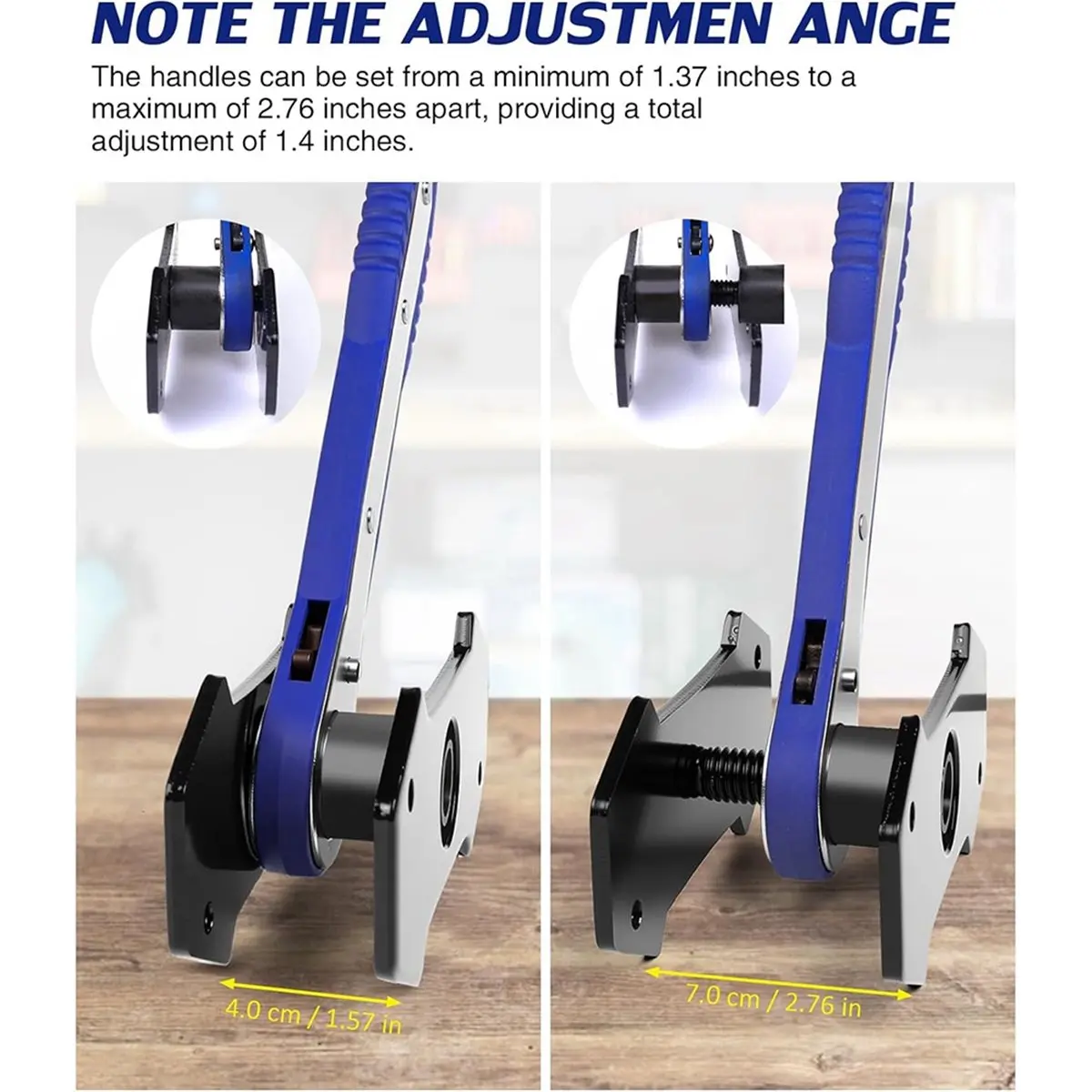 Brake Caliper Compression Tool,360° Swing Ratchet Switch with Additional 2 Pcs Large Steel Plate and 2 Hooks Work Gloves