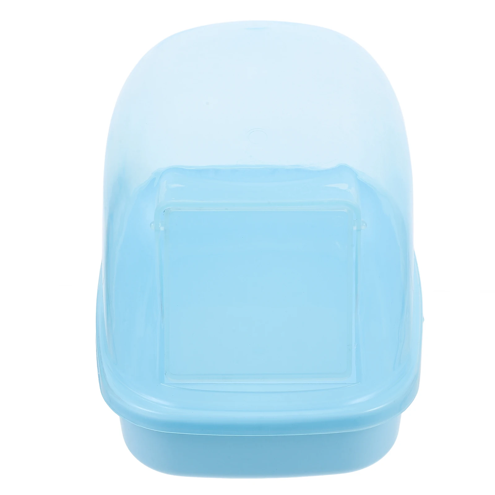 

Hamster Sand Bath Container Chinchilla Sandbox Transparent Hamster Toilet Abs Material Space-Saving Pet Bath Sauna Dry Clean