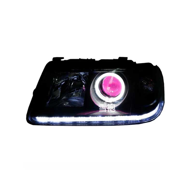 Customized Full LED Headlights For Volkswagen Santana Vista 3000 Bi-xenon Projector Lens Front Lamps With DRL