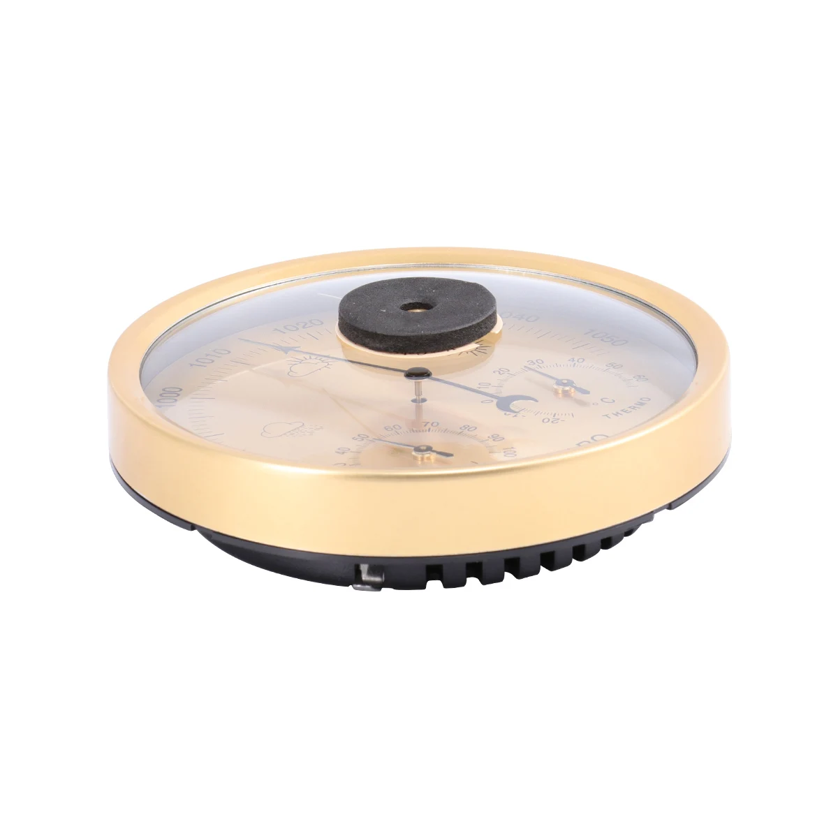 

3 in 1 Weather Station Barometer Thermometer Hygrometer Stainless Steel Frame Indoor Outdoor Use Classic Design Easy Read Face