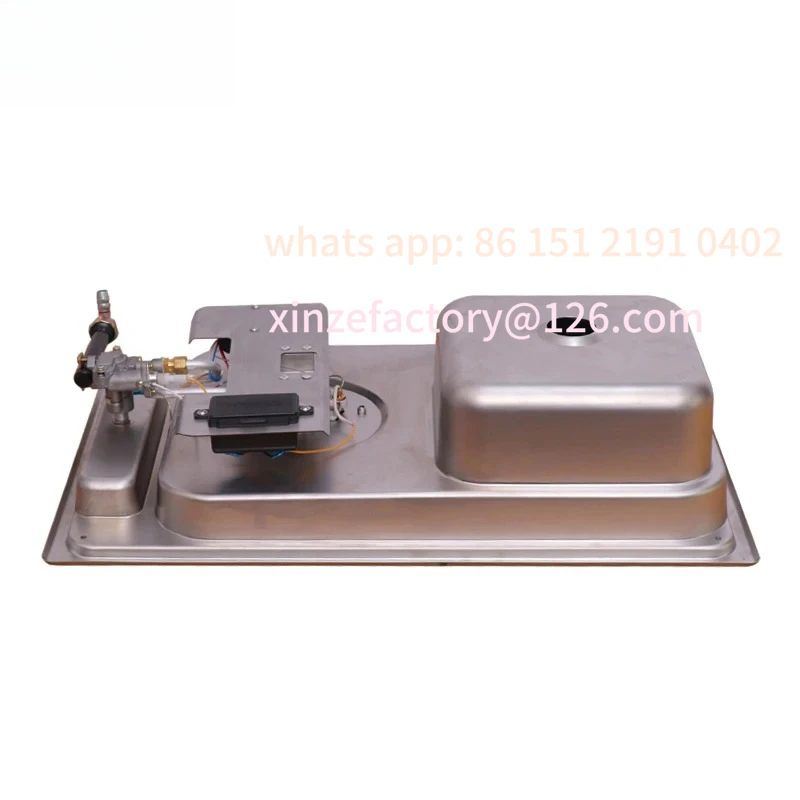 Customizable Stainless Steel Universal Rv Boat Sink Camper out camper van accessories Burner Pull Type Gas Stove Boat Caravan RV