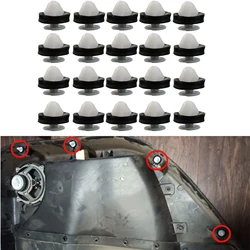 20Pcs For Peugeot 206 207 208 307 308 407 807 1007 5008 Expert Partner Interior Trim Door Panel Card Fastener Clips 6991Y8