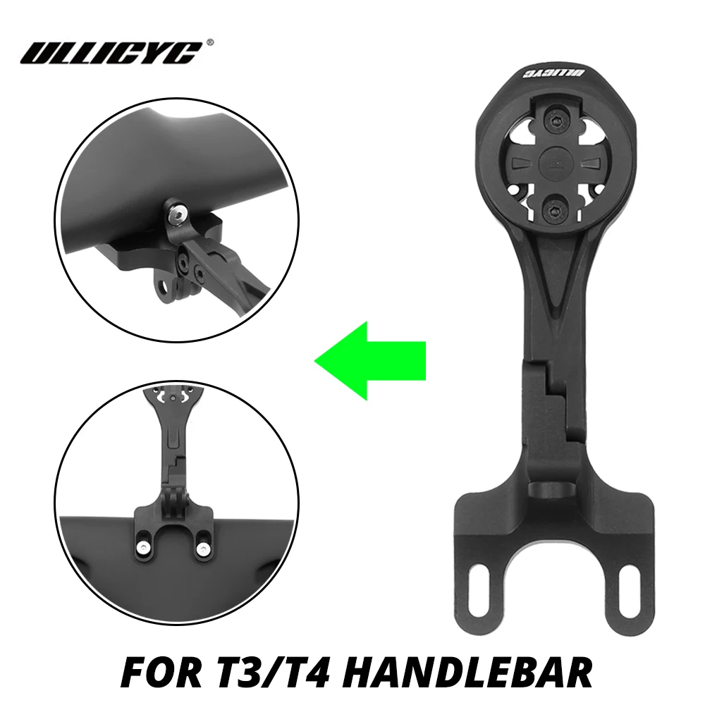 ULLICYC Für FARSPORTS F1x F1s ULLICYC RPANTAHI T3/T4 Cockpits Computer Aero-Halterung Gopro/Garmin/Bryton/Wahoo Halterung Aluminiumlegierung