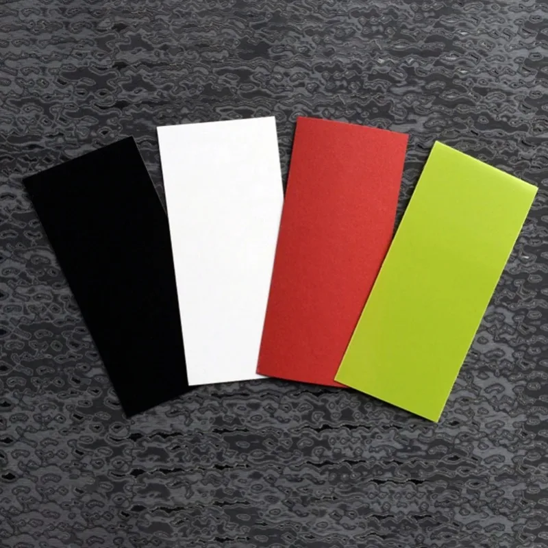 5 colori 180X80X1MM Dimensioni Coltello Fibra di vetro G10 Manico in carta d'acciaio Fai da te Materiale di riempimento Piastra Accessori Patch