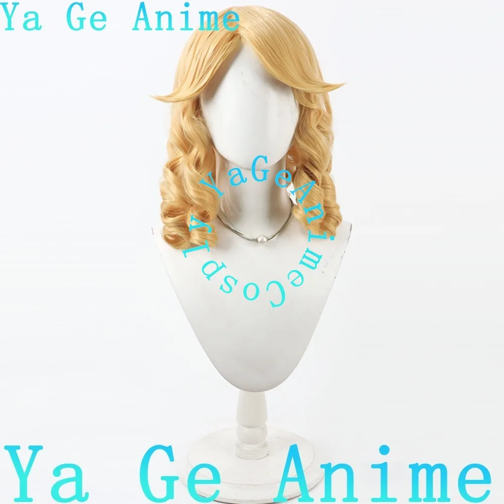 

Парик для косплея Франси, реалистичная кожа головы, весенние кудри, аниме-игры, Хэллоуин, карнавал, вечерние синтетические термостойкие волосы